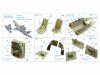 Quinta Studio QD48353 Me 410 3D-Printed & coloured Interior on decal paper (Meng) 1/48